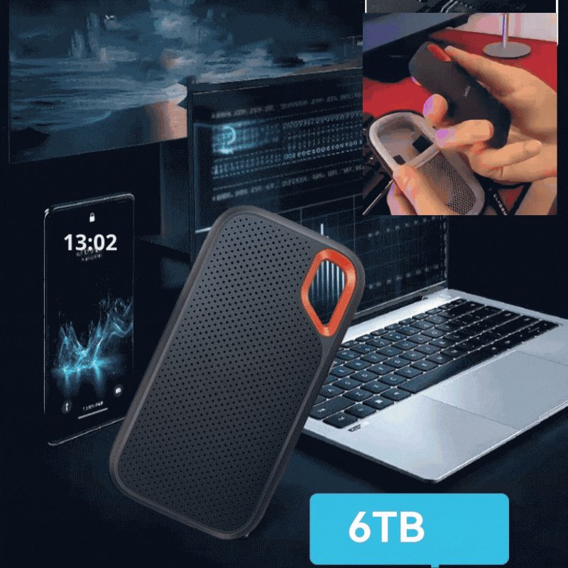 🔥【Último día con 50 % de descuento】🔥【32TB】Disco duro de estado sólido móvil de alta velocidad