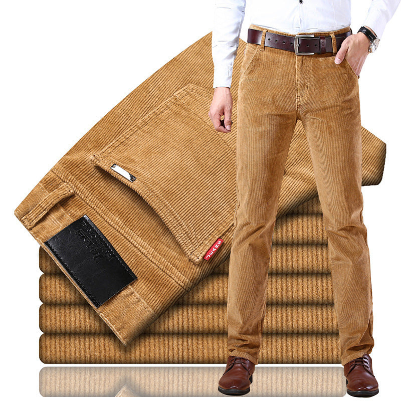 🏆 Top Ventas【Descuento -42% 🔥🔥】Pantalones de pana para hombre Classic Fit