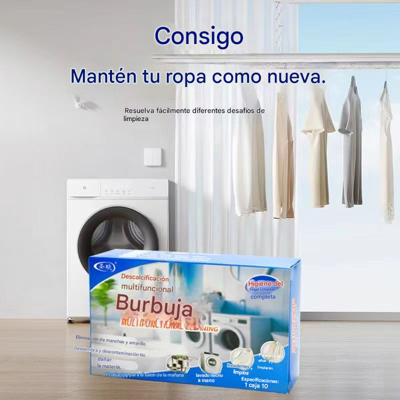 🎁✨Compra 3 cajas y recibe 3 cajas gratis ✨Detergente universal quitamanchas ✅Producto nuevo desarrollado