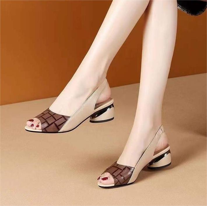 đđĄă50% zÄŸava đ„ăă35-43ăLetnĂ© dĂĄmske rĂmske sandĂĄle na vysokom opĂ€tku â novĂœ model