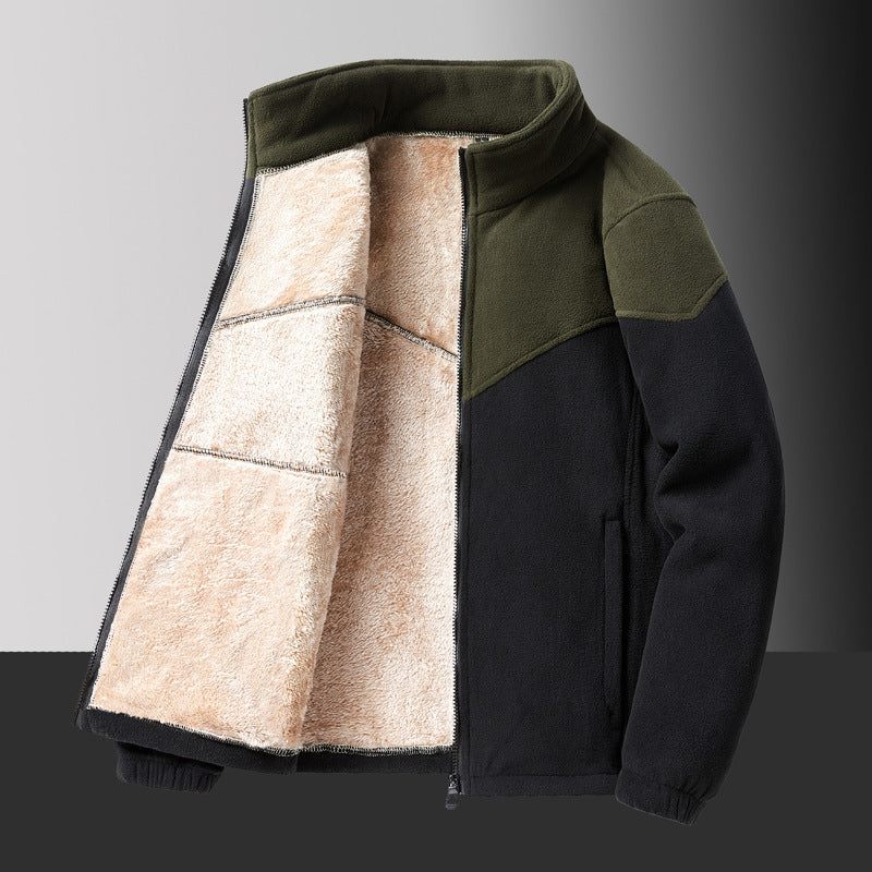 šš„Descuento -43%š„ćM-8XLćChaqueta de invierno para hombre con forro de borrego, cĆ”lida y gruesa