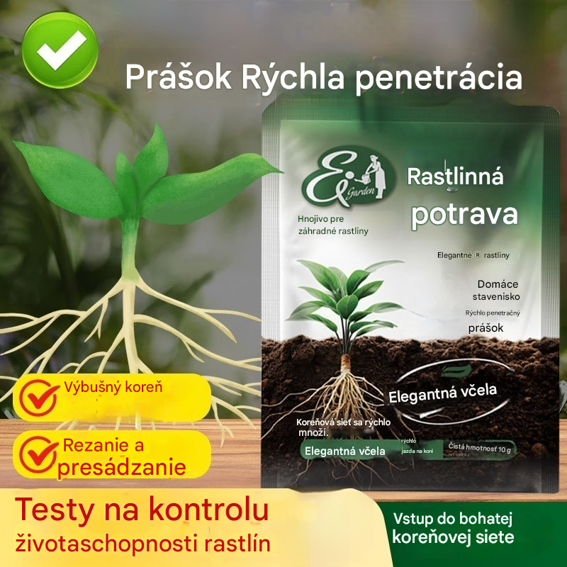 🔥🌱【Kúpte 10, získajte 10 zadarmo】🌱Prášok na rýchle zakorenenie – stimulátor koreňov pre stromy, sadenice a kvety