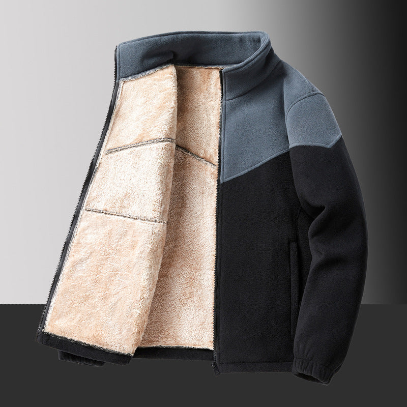 šš„Descuento -43%š„ćM-8XLćChaqueta de invierno para hombre con forro de borrego, cĆ”lida y gruesa