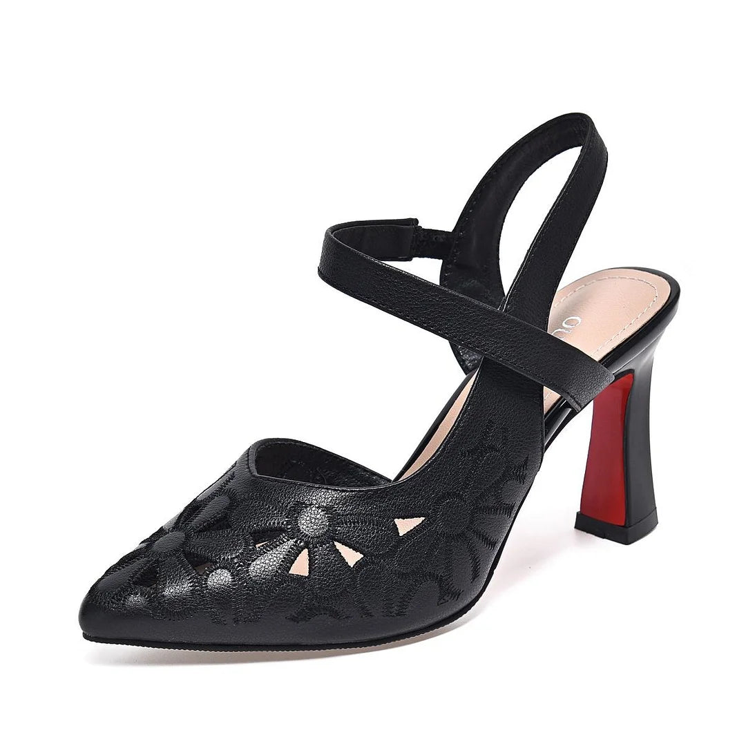 💥【 LICHIDARE DE STOC- 50% reducere】💥🔥【35-41】 Tocuri înalte confortabile de culoare solidă cu vârf ascuțit