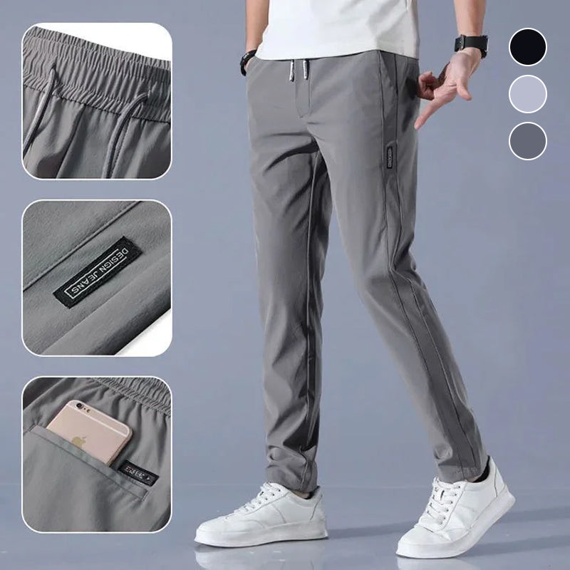 🔥🔥【Koupit 1 a získat 1 zdarma】【M-5XL】Nové 2024 pánské ležérní elastické kalhoty, pohodlné a stylové
