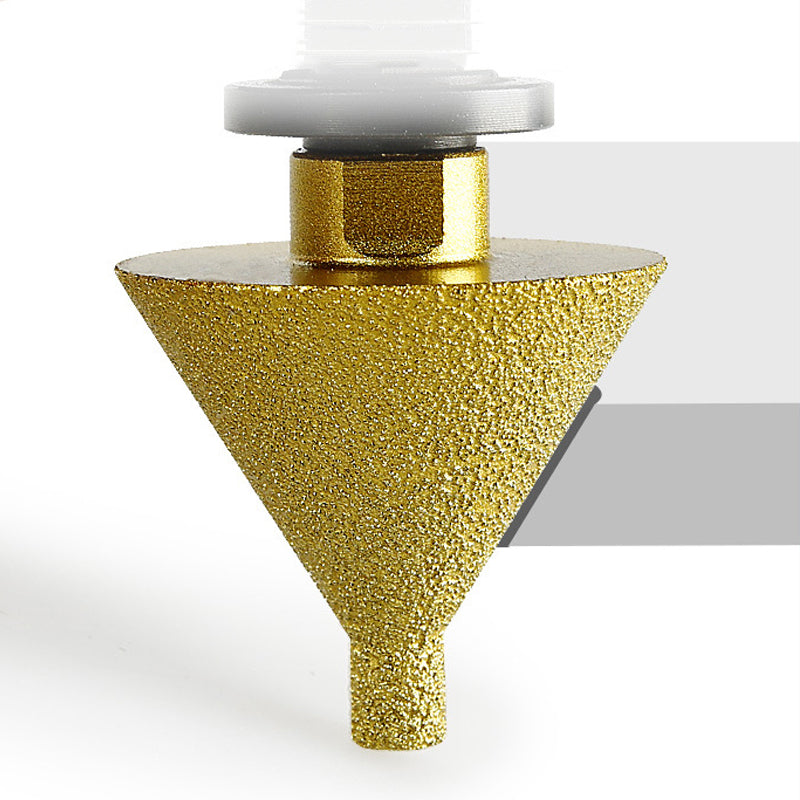 🔩【Kúp 1, získaj 1 zadarmo 🔥🔥】Kónické diamantové frézy na dlaždice, mramor a kremeň, kompatibilné s brúskami.