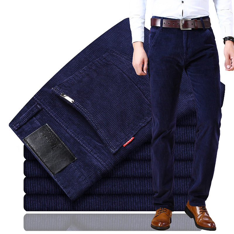 🏆 Top Ventas【Descuento -42% 🔥🔥】Pantalones de pana para hombre Classic Fit