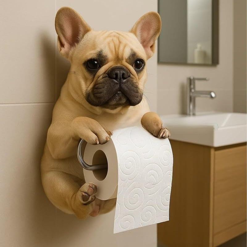 🐕【Kúp 1, získaj 1 zadarmo 🔥】Roztomilý držiak na toaletný papier so vzorom šteniatka