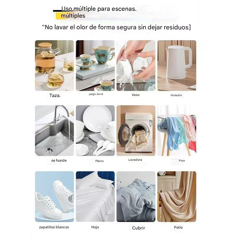 🎁✨Compra 3 cajas y recibe 3 cajas gratis ✨Detergente universal quitamanchas ✅Producto nuevo desarrollado