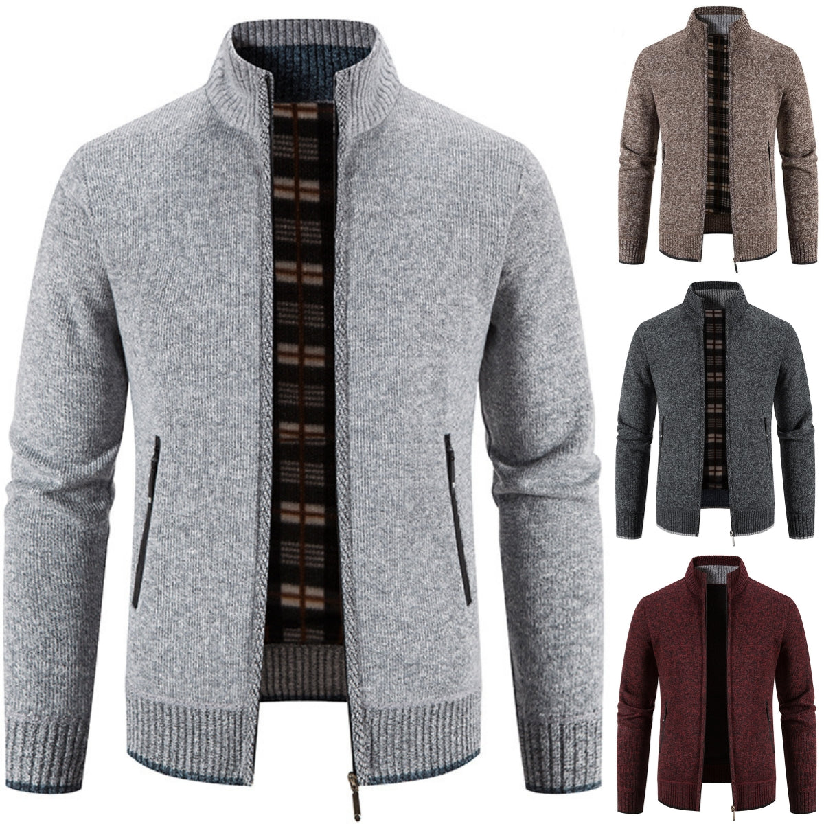 🐏【Descuento de temporada -48% 🔥🔥】【M-4XL】Cárdigan de forro polar casual para hombre