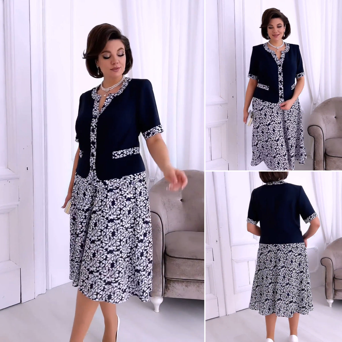 🔥❤️【S-5XL】🌸Nové elegantné letné šaty 2025 – ľahké, moderný a ženský štýl ✨💃