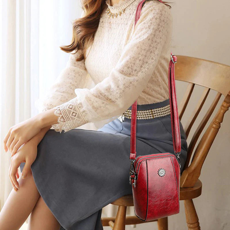 🔥💥Último día - 50% de descuento💥🔥 —— Bolso moderno de piel suave para móvil, mini bolso bandolera de mujer