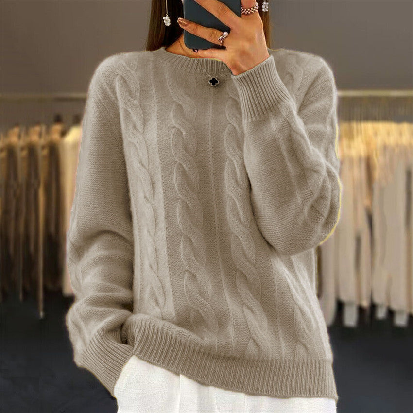 🔥✨【Nuevo estilo de otoño】【S-2XL】2025 Suéter de lana de color sólido, suave y cómodo, de alta calidad