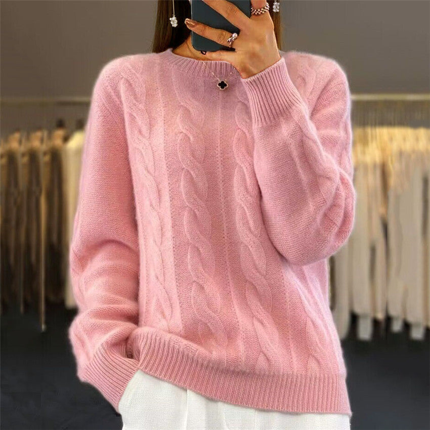 🔥✨【Nuevo estilo de otoño】【S-2XL】2025 Suéter de lana de color sólido, suave y cómodo, de alta calidad