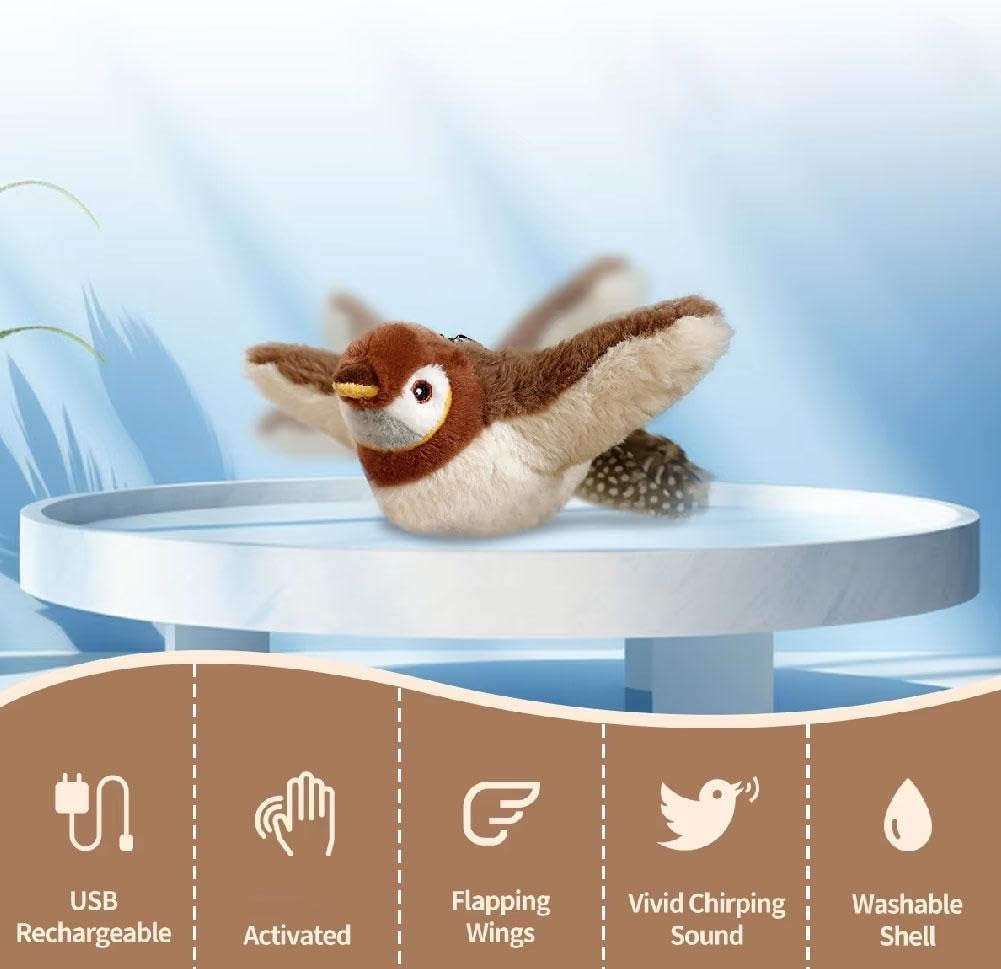 🔥【Cumpărați 1 Primiți 1 gratuit 】🔥🐾Jucărie adevărată pentru pisici de vânătoare de păsări
