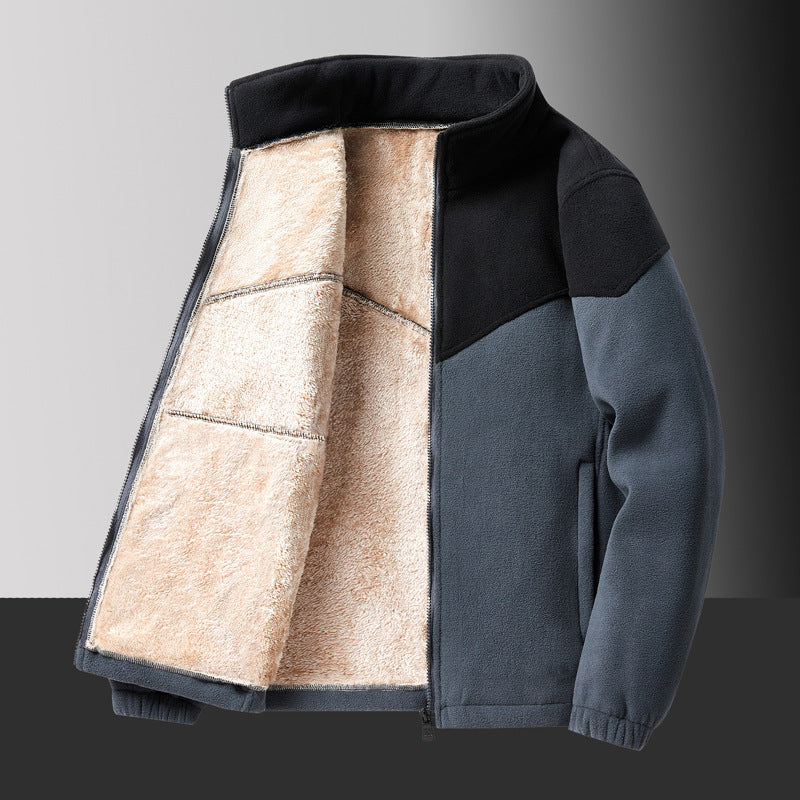 šš„Descuento -43%š„ćM-8XLćChaqueta de invierno para hombre con forro de borrego, cĆ”lida y gruesa