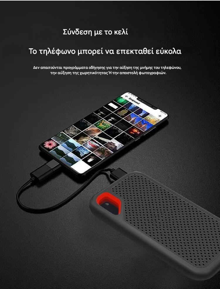 【Τελευταία μέρα 🔥50% έκπτωση】💥【32TB】 Φορητός σκληρός δίσκος υψηλής ταχύτητας και μεγάλης χωρητικότητας