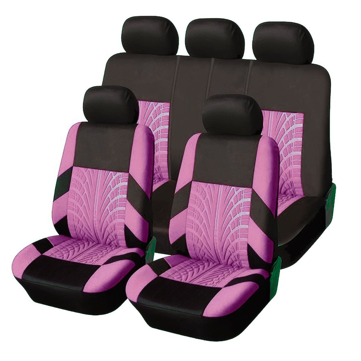 🚗🚗【50% de descuento 🔥】Juego de fundas de asiento de coche universales modernas 2025, de piel suave, juego de 2 piezas