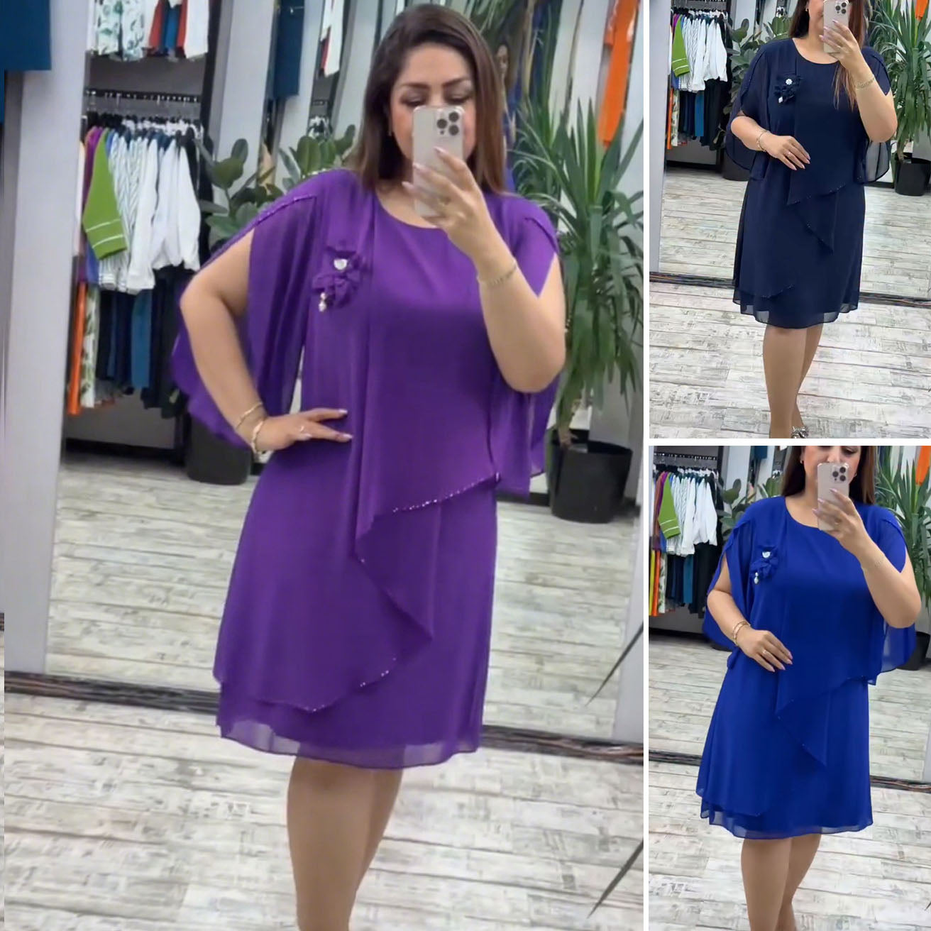 šš„ćS-5XLćRochie nouÄ la modÄ, design clasic, elegantÄ Či simplÄ