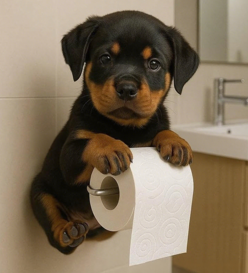 🐕【Kúp 1, získaj 1 zadarmo 🔥】Roztomilý držiak na toaletný papier so vzorom šteniatka