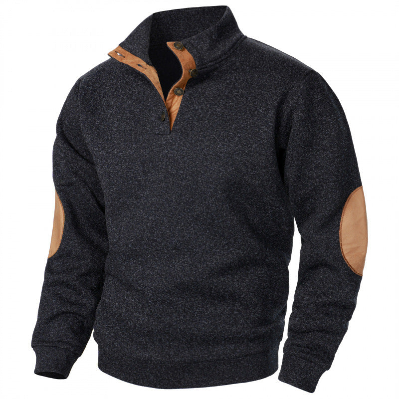 š„ćNuevos modelos de otoƱoćš„Sudadera de hombre con nuevo cuello alto