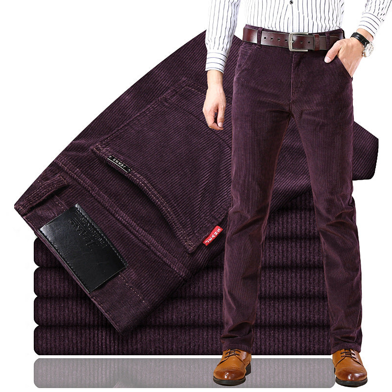 🏆 Top Ventas【Descuento -42% 🔥🔥】Pantalones de pana para hombre Classic Fit