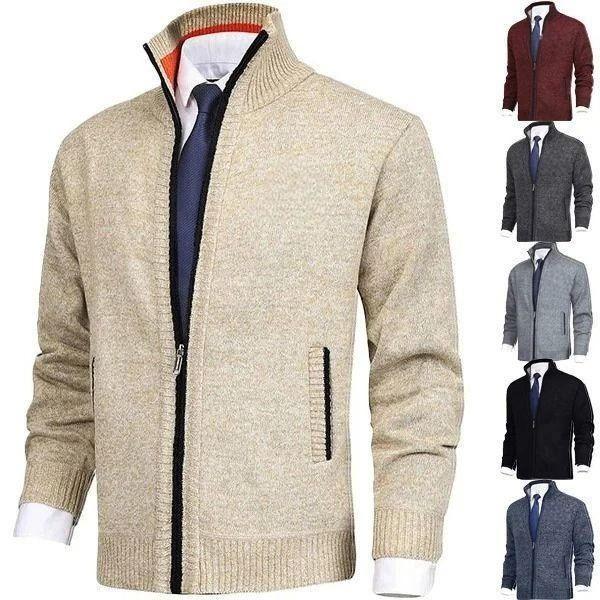 🐏【Descuento de temporada -48% 🔥🔥】【M-4XL】Cárdigan de forro polar casual para hombre