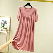 š„ćCumpÄraČi 1, primiČi 1 gratuitćšćS-4XLćć40-180kgćRochie de pijama lentÄ, moale Či confortabilÄ, cu mĆ¢neci scurte