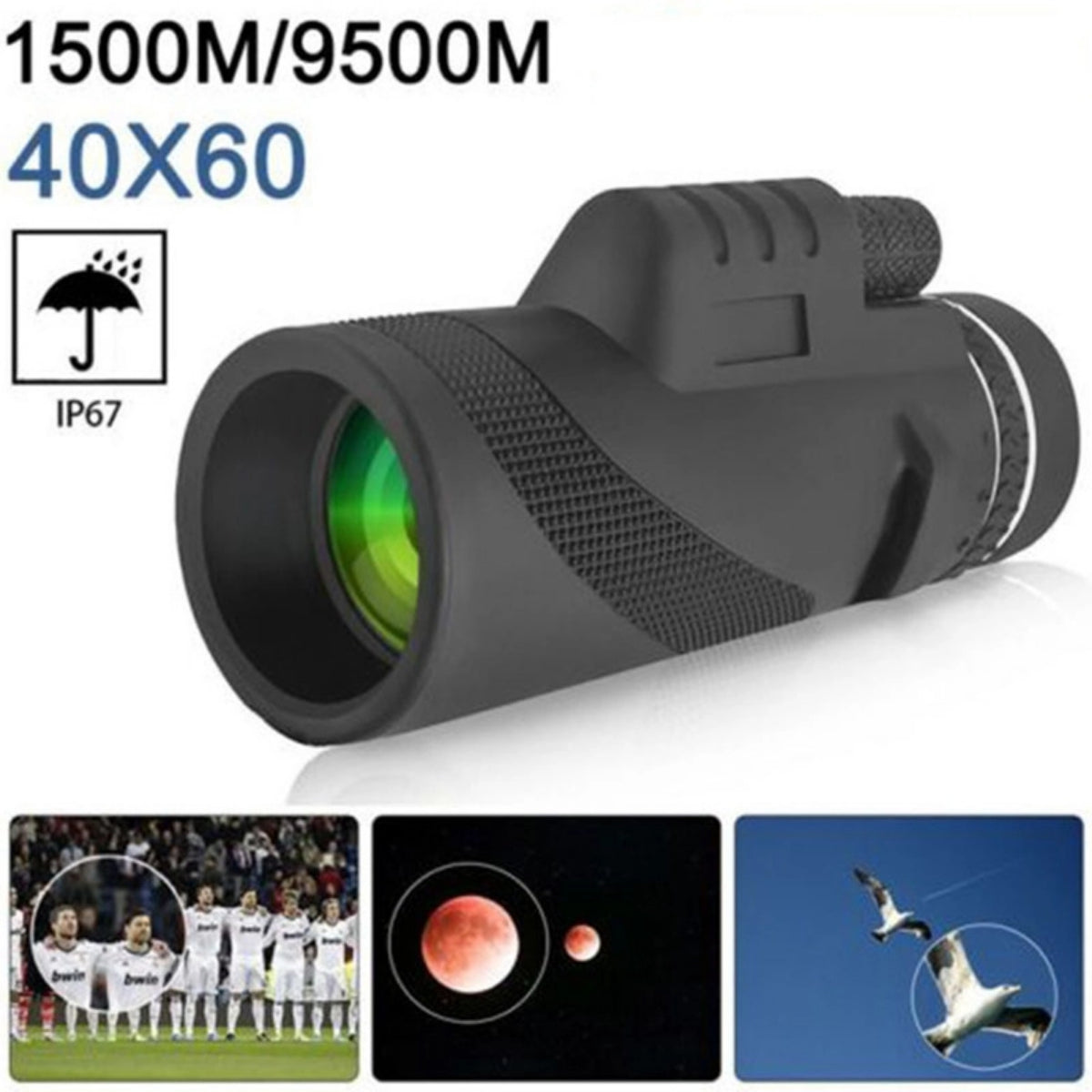 😍 „ 💥 【50% reducere】 💥 Monocular de înaltă definiție de calitate militară”🔭
