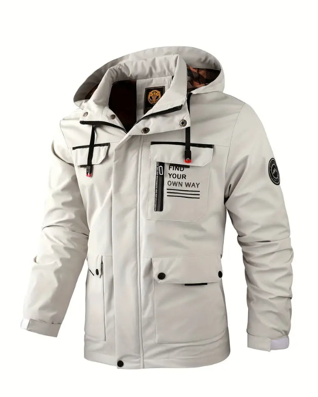 š„š„ćVenta calienteććM-6XLćNueva chaqueta cĆ”lida de hombre para otoƱo e invierno, resistente al viento y al aguaćRecomendadoć