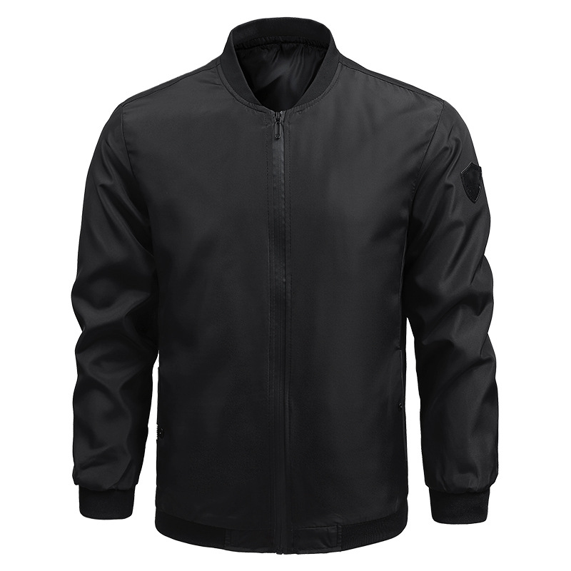 🚀🧥【Zľava 50% 🔥】【S–6XL】Pánska ležérna pilotná bunda v jednofarebnom prevedení, dostupná aj vo veľkých veľkostiach
