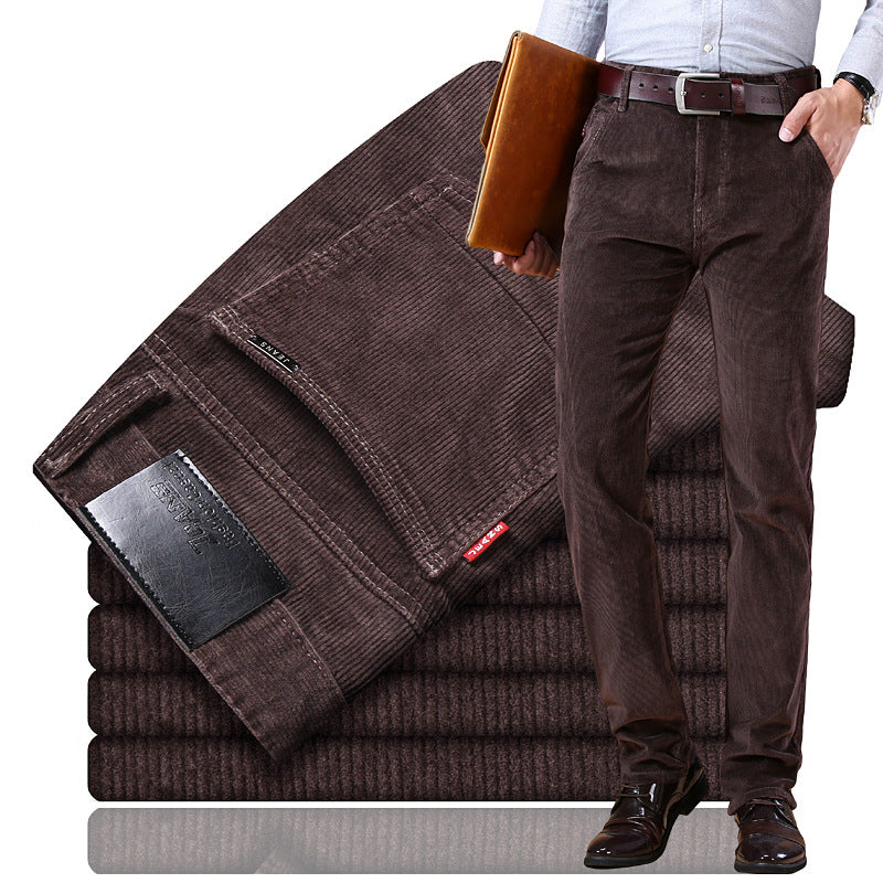 🏆 Top Ventas【Descuento -42% 🔥🔥】Pantalones de pana para hombre Classic Fit