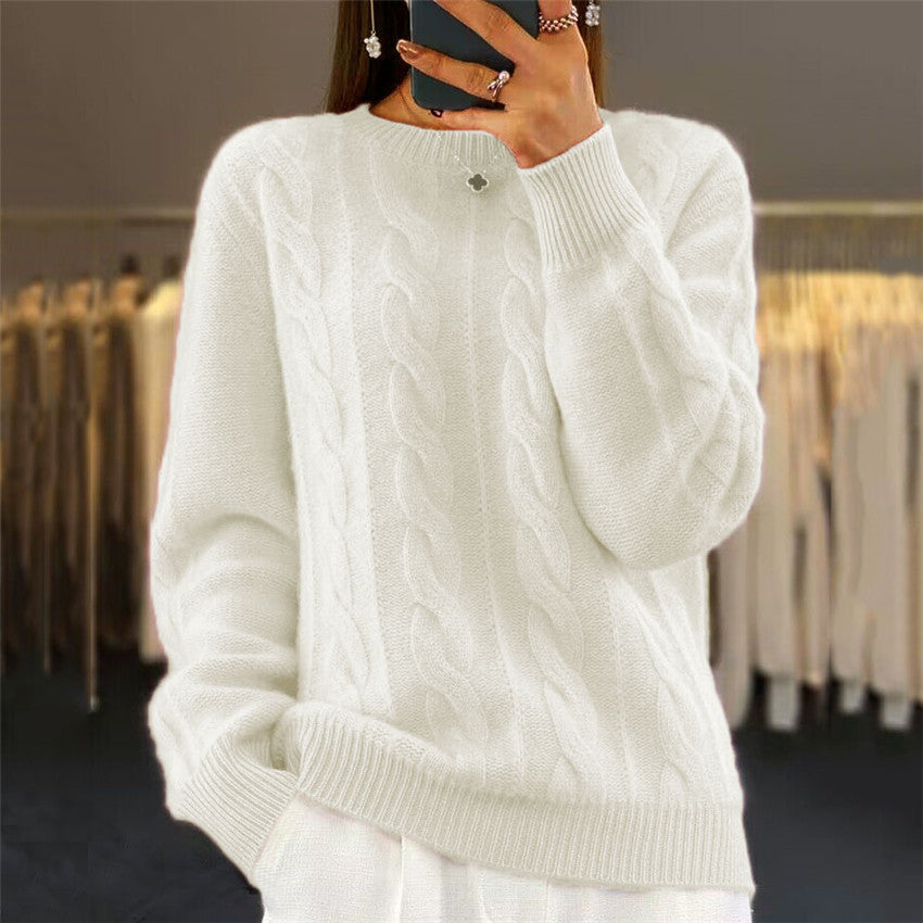 🔥✨【Nuevo estilo de otoño】【S-2XL】2025 Suéter de lana de color sólido, suave y cómodo, de alta calidad