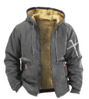 ✨【S-3XL】Elegante chaqueta de otoño e invierno para hombre hecha de terciopelo ligero: aislante, ligera y cómoda