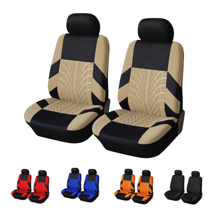 🚗🚗【Reducere temporară de 50% 🔥】Set nou și modern din 2025 de huse universale pentru scaune auto, din piele moale, set de 2 piese