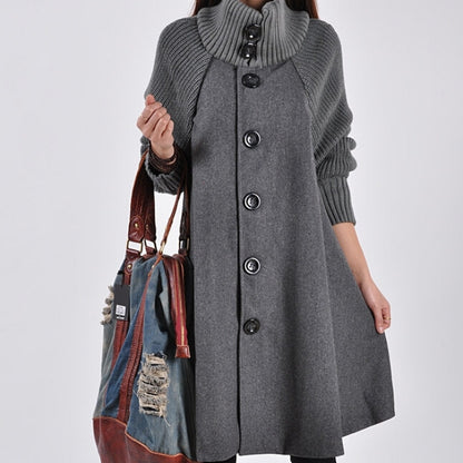 👗[43% popusta🔥🔥]【M-5XL】Novi ležerni vuneni kaput srednje duljine