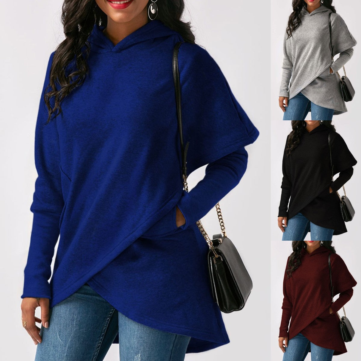 🔥Precio con descuento -47% 🔥【S-5XL】Sudadera de manga larga para mujer, nuevo estilo otoñal, top, sudadera con capucha