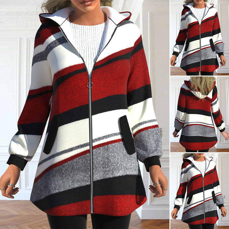 🔥🔥【S-3XL】Nova vruća zimska ženska jakna s kapuljačom