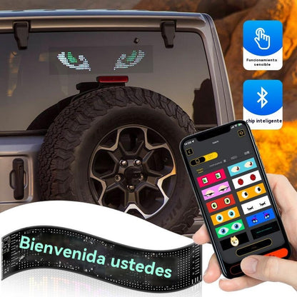 🔥💡 Pantalla LED suave para coche ultrafina y flexible