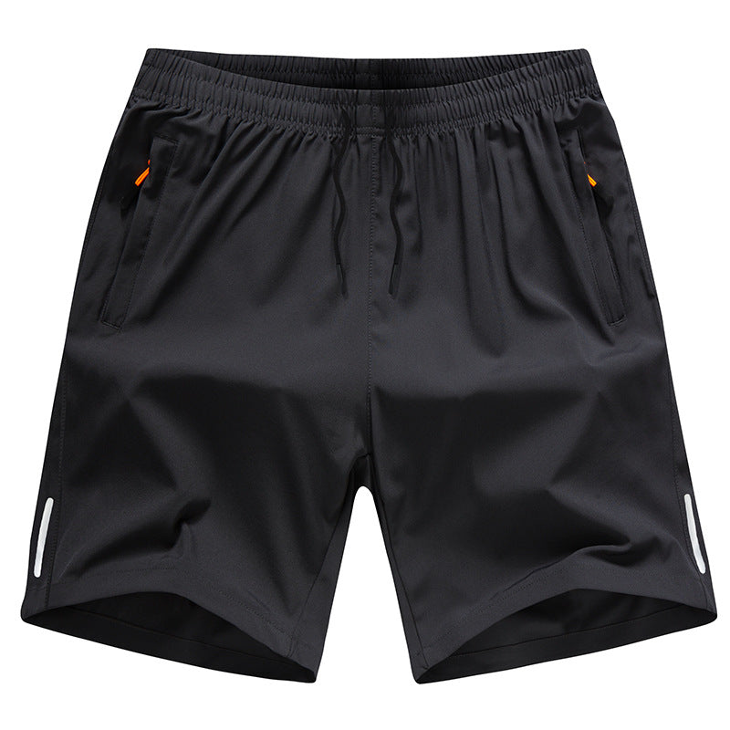 ❄🆒👖【Cumperi 1, primești 1 gratuit 😍】【M–4XL】Mărimi mari pantaloni scurți sport de vară pentru bărbați, din mătase de gheață, pentru 60–140 kg
