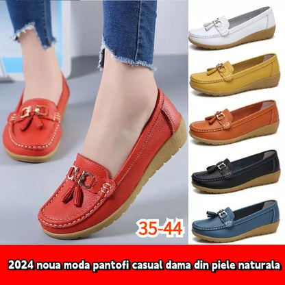 【🔥Ofertă pe timp limitat 50%】【35-44】2025 noua moda pantofi casual dama din piele naturala