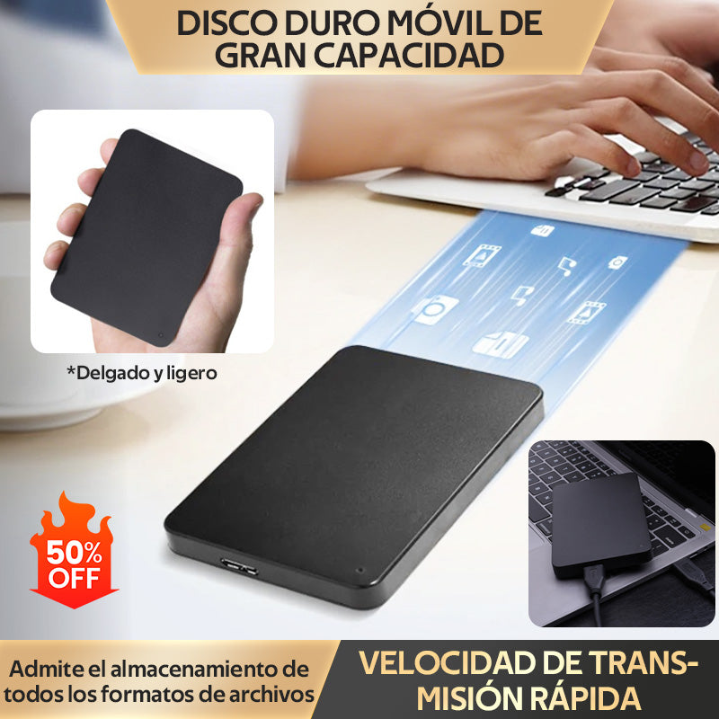 🔥🔥【Último día con 50% de descuento】Disco duro portátil de 20 TB
