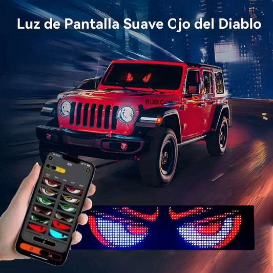 🔥💡 Pantalla LED suave para coche ultrafina y flexible