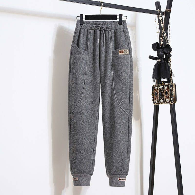 🔥✅【50-100 kg】Nohavice z čistého bavlneného zamatu s elastickým pásom, neblednú a nekrčia sa