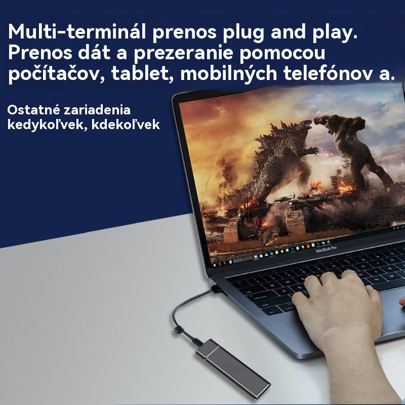 【30 TB len za polovicu ceny】🔥Nové prenosný externý pevný disk, s vysokou rýchlosťou a väčším kapacitou