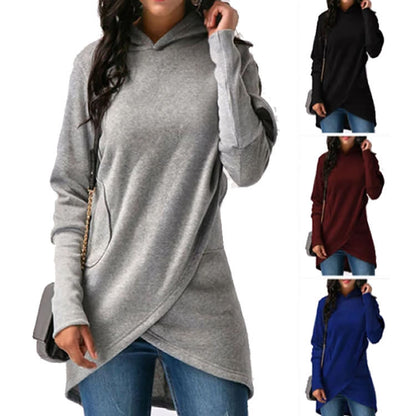 🔥Precio con descuento -47% 🔥【S-5XL】Sudadera de manga larga para mujer, nuevo estilo otoñal, top, sudadera con capucha