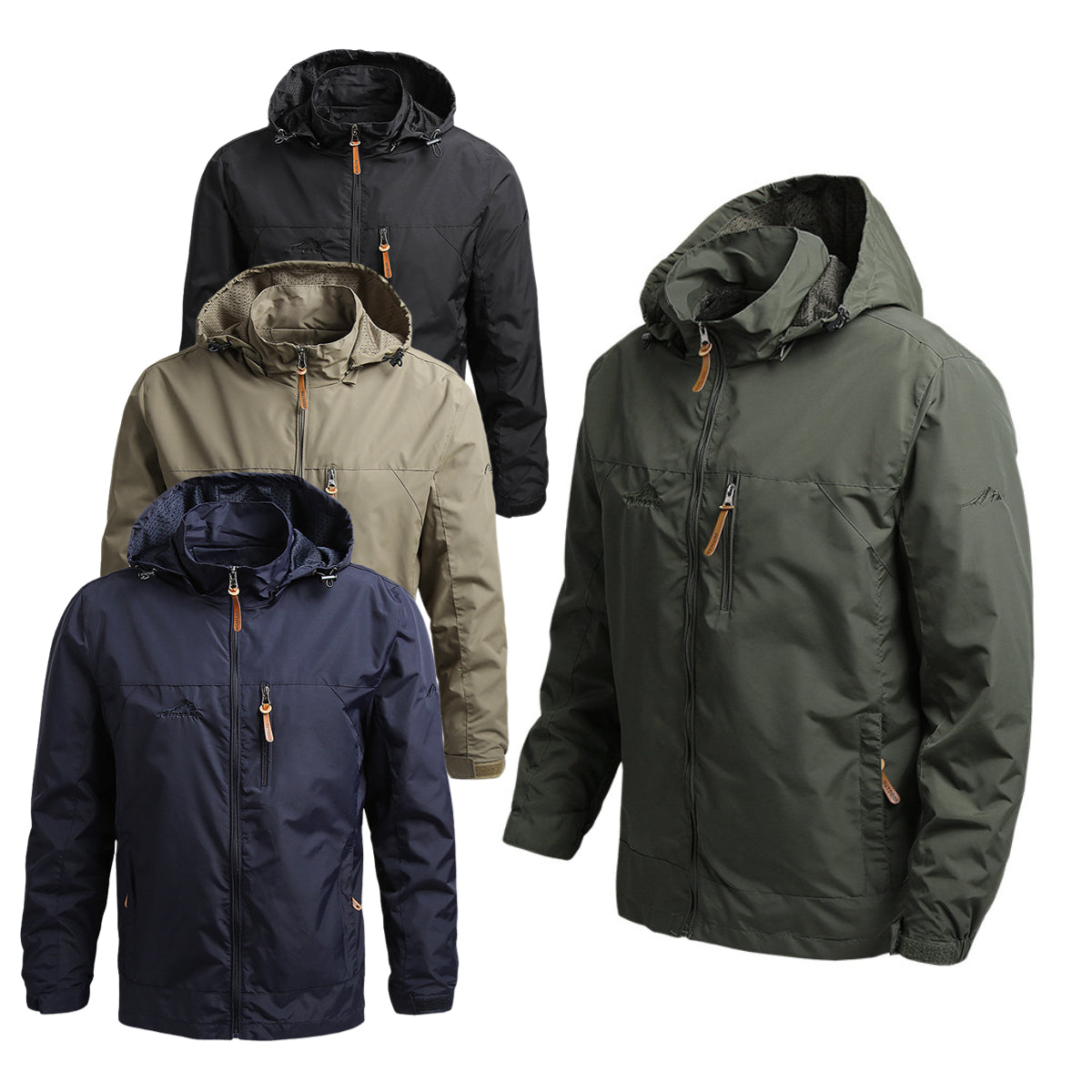 🔥🔥【M-5XL】Voľná bunda s kapucňou, veľkosť L, pre väčšie veľkosti