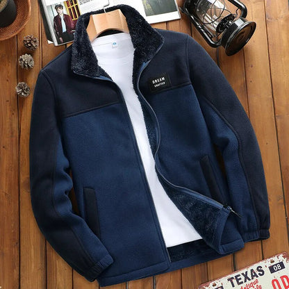 🔥Descuento de temporada -45%🔥【M-4XL】Chaqueta casual de forro polar grueso para hombre, otoño e invierno