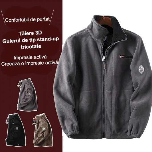 🎁🌞【S-3XL】 Chaqueta de forro polar para hombre – La combinación perfecta de estilo, comodidad y calidez para cualquier ocasión