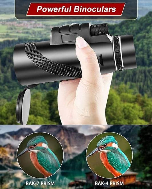 💥【50% zľava】💥🔥 Nový 40*60 monokulárny teleskop, prenosný vysokovýkonný HD teleskop